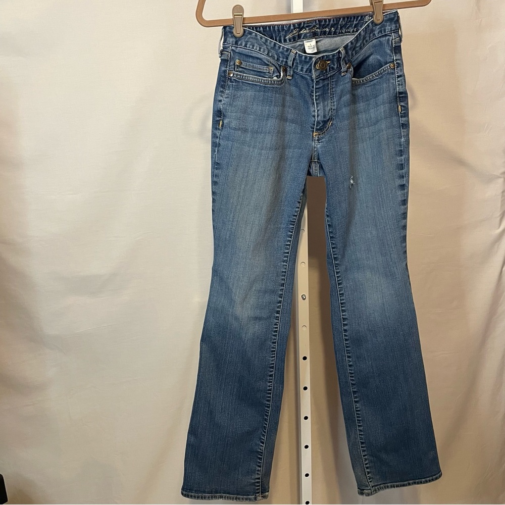 Eddie Bauer Jeans Bootcut Curvy Fit Denim 5 Pocket Pants Sz 6